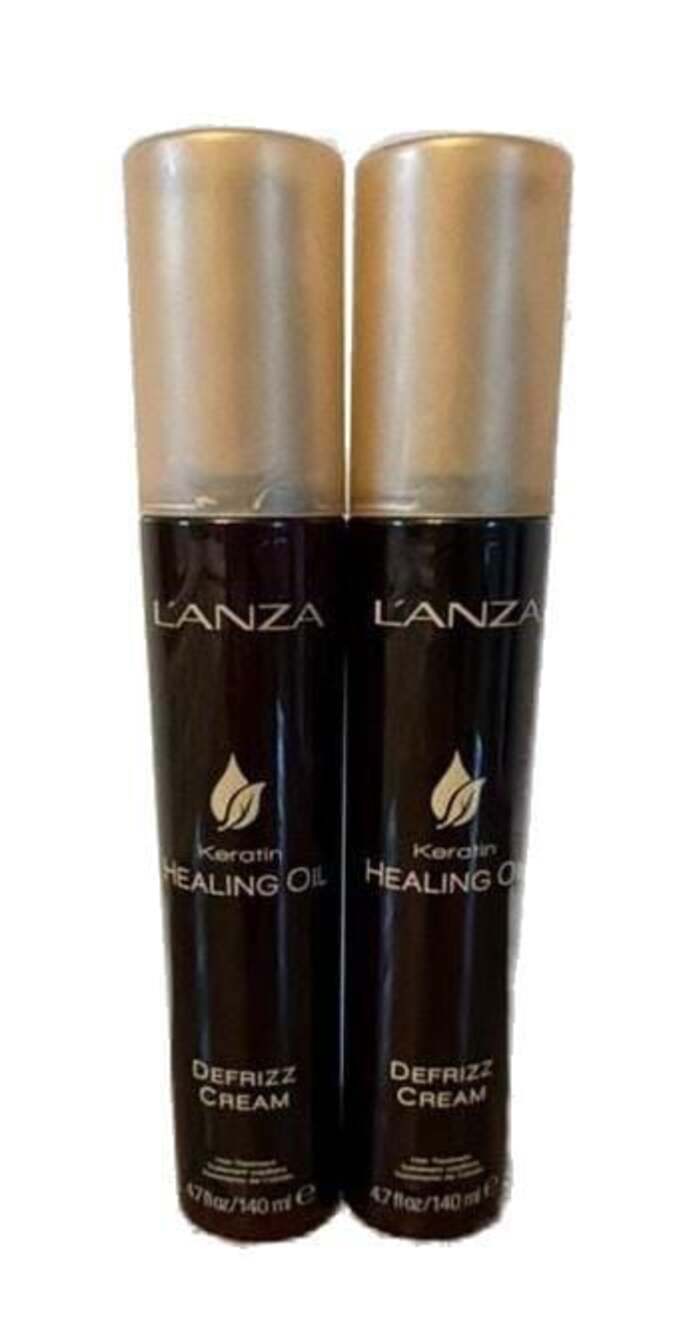Brand new Lot of 2 L'anza Keratin Healing Oil Defrizz Cream 4.7 fl oz / 140 ml